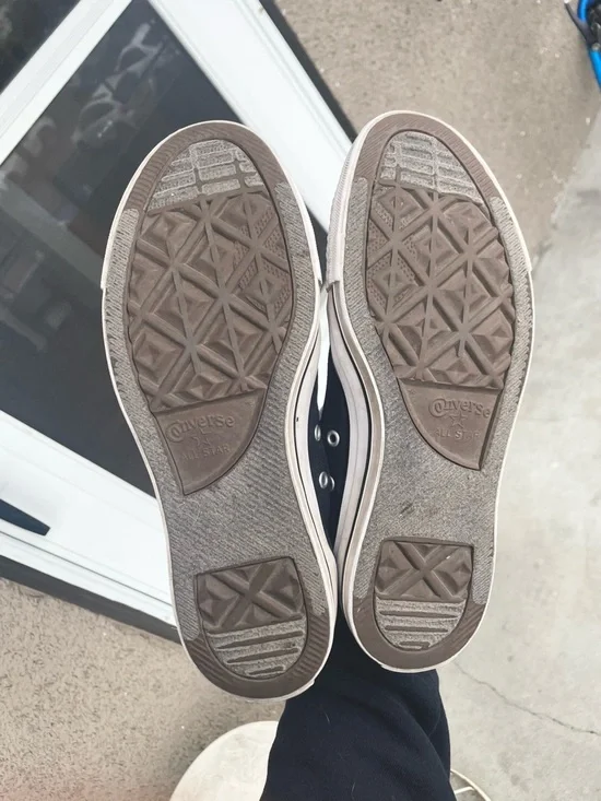 Converse All Star Chuck Taylor black high tops - Picture 6 of 8